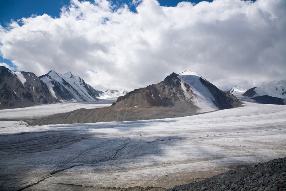 Glaciar de Potanine