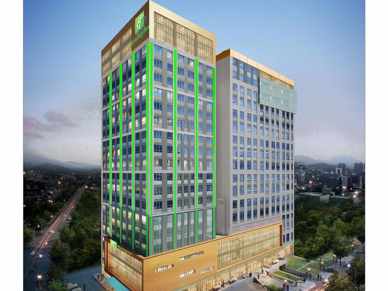 El hotel Holiday Inn