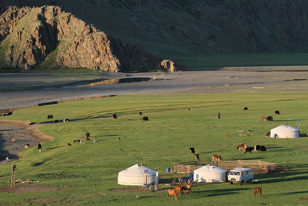 Los 10 mejores campamentos de yurtas en Mongolia