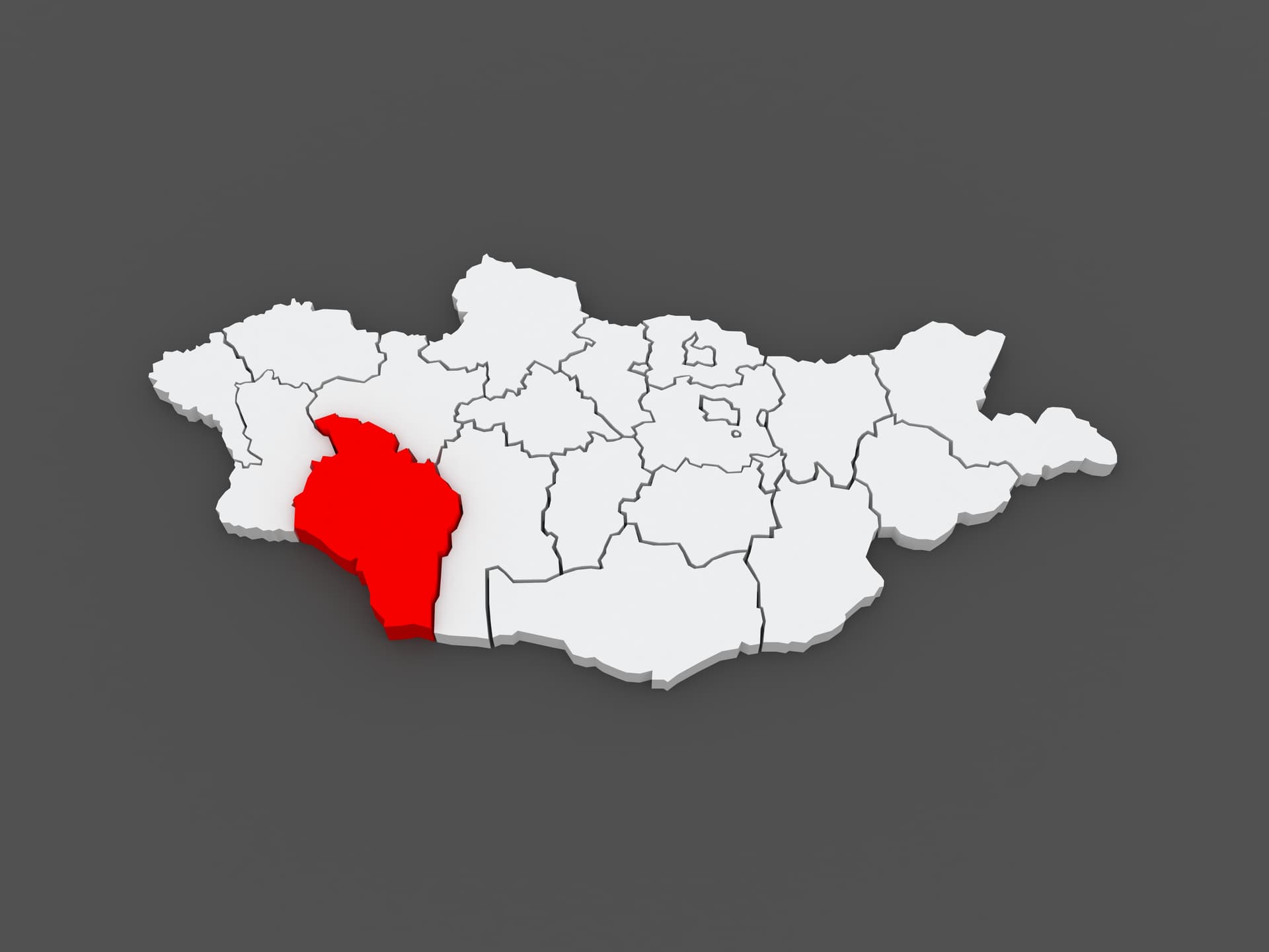La provincia de Gobi Altai