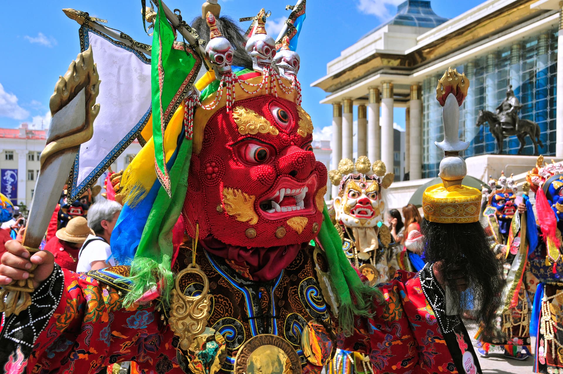 Tradición de la danza Tsam en Mongolia