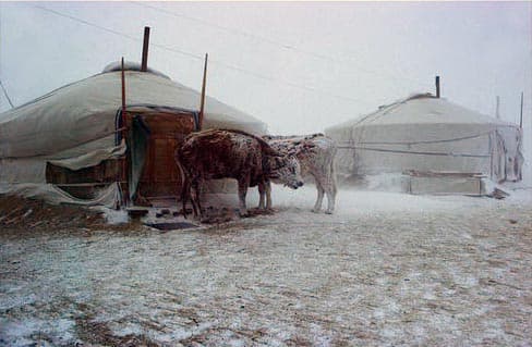 Fuertes tormentas de nieve y deshielo causan caos