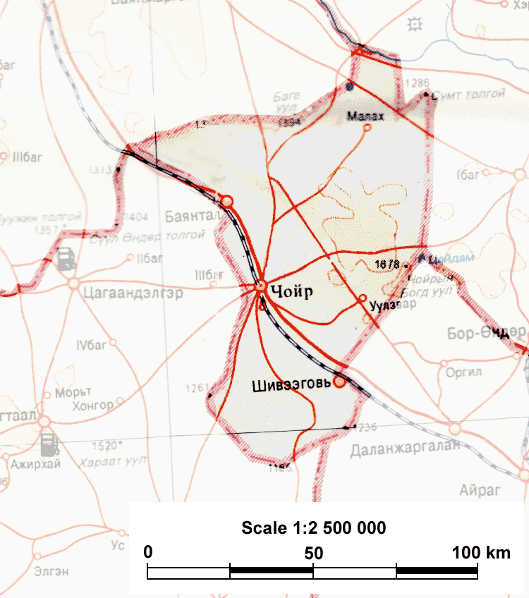 Mapa del Govi